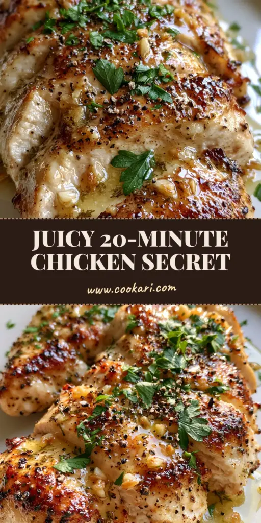 Chicken Breast Dinner Ideas: The Golden Garlic Butter Pan-Seared Masterpiece 5 A close-up shot of sliced pan-seared chicken breast medallions with garlic butter sauce and fresh parsley. (chicken breast dinner ideas)
