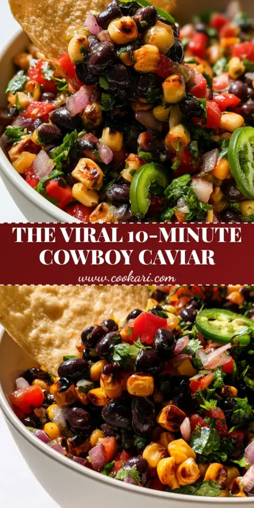A vibrant corn and bean salsa in a white bowl with charred corn and a honey-lime glaze. (corn and bean salsa)